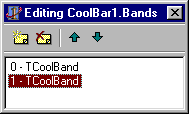 CoolBar Bands Editor